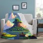 Stunning Ocean Island with Sunny Ultra-Soft Micro Fleece Blanket