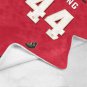 Chong 44 Manchester United Jersey Ultra-Soft Micro Fleece Blanket