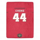 Chong 44 Manchester United Jersey Ultra-Soft Micro Fleece Blanket