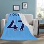 Foden 47 Manchester City Jersey Ultra-Soft Micro Fleece Blanket