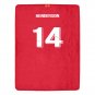 Henderson 14 Liverpool Jersey Ultra-Soft Micro Fleece Blanket