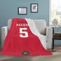 Maguire 5 Manchester United Jersey Ultra-Soft Micro Fleece Blanket