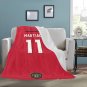 Martial 11 Manchester United Jersey Ultra-Soft Micro Fleece Blanket