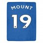 Mount 19 Chelsea Jersey Ultra-Soft Micro Fleece Blanket