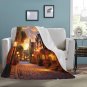 Layered Paper Style Ultra-Soft Micro Fleece Blanket