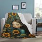 Sunflowers Ultra-Soft Micro Fleece Blanket