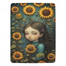 Sunflowers Ultra-Soft Micro Fleece Blanket