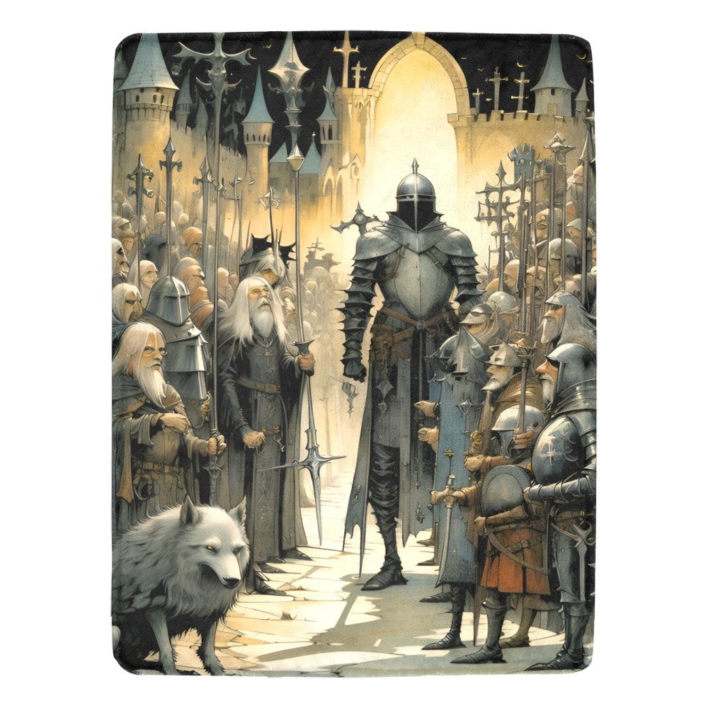 The Chosen Knight Ultra-Soft Micro Fleece Blanket