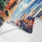 Utopian Cityscape Ultra-Soft Micro Fleece Blanket