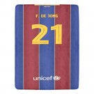 F. De Jong 12 FC Barcelona Ultra-Soft Micro Fleece Blanket