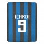 Icardi 9 Inter Ultra-Soft Micro Fleece Blanket