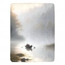 Fishing In The Lake Ultra-Soft Micro Fleece Blanket