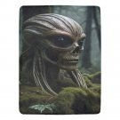 Gold Alien Ultra-Soft Micro Fleece Blanket