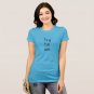 Aqua Bella Canvas 100% Combed Ringspun Cotton Try Be Am T-Shirt