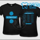 Ed Sheeran Divide World Tour Dates 2017 New Black Womens T-Shirt Size S to XL