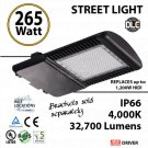 Buy 265W LED Street Light Cobra: 32700Lm 4000K IP66 UL