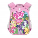 My Little Pony Cartoon 16" Kids Girls School Book Travel Bag Backpack Pink #03