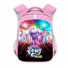 My Little Pony Cartoon 13" Girls Kids School Book Travel Bag Backpack Pink #07