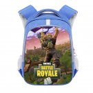 Fortnite Battle Royale 16" Kids School Book Travel Bag Backpack Blue #07