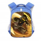 Lego Ninjago Cole Earth Ninja Cartoon 16" Kids School Book Travel Bag Backpack Blue #06