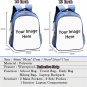 Minecraft Creeper Diamond Pickaxe 16" Kids School Book Travel Bag Backpack Blue #10