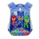 PJ Masks Cartoon 16" Kids School Book Travel Bag Backpack Blue #06