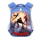 Spider-Man: Into the Spider-Verse 16" Kids School Book Travel Bag Backpack Blue #06