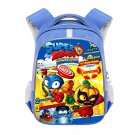 Superzings - Rivals of Kaboom 16" Kids School Book Travel Bag Backpack Blue #01