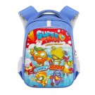 Superzings - Rivals of Kaboom 16" Kids School Book Travel Bag Backpack Blue #08