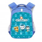 The Octonauts Cartoon 16" Kids School Book Travel Bag Backpack Blue #04