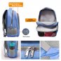 Gravity Falls Bill Cipher Cartoon 13" Kids School Book Travel Bag Backpack Blue #02