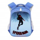 Spider-Man: Into the Spider-Verse 13" Kids School Book Travel Bag Backpack Blue #05