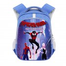 Spider-Man: Into the Spider-Verse 13" Kids School Book Travel Bag Backpack Blue #07