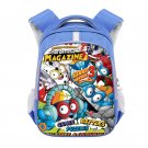 Superzings - Rivals of Kaboom 13" Kids School Book Travel Bag Backpack Blue #09
