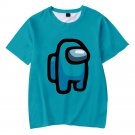 Among Us Kids Short Sleeve T-Shirt Clothing Costume 100-150cm EA-00420