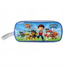 Paw Patrol Cartoon Kids School Book Stationery Pencil Case Bag Blue #02