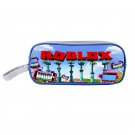 Roblox Kids School Book Stationery Pencil Case Bag Blue #01