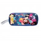 Steven Universe Cartoon Kids School Book Stationery Pencil Case Bag Blue #02
