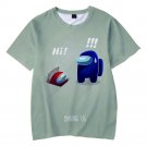 Among Us Kids Short Sleeve T-Shirt Clothing Costume 100-150cm EA-00427