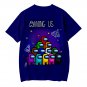 Among Us Kids Short Sleeve T-Shirt Clothing Costume 100-150cm EA-00433