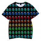 Among Us Kids Short Sleeve T-Shirt Clothing Costume 100-150cm EA-00434