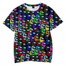 Among Us Kids Short Sleeve T-Shirt Clothing Costume 100-150cm EA-00435