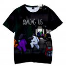 Among Us Kids Short Sleeve T-Shirt Clothing Costume 100-150cm K-06270