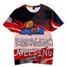 Among Us Kids Short Sleeve T-Shirt Clothing Costume 100-150cm K-06272