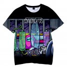 Among Us Kids Short Sleeve T-Shirt Clothing Costume 100-150cm K-06273