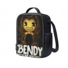 Bendy and the Ink Machine 10" Kids School Travel Insulated Lunch Bag Box Backpack Black #03