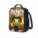 Bendy and the Ink Machine 10" Kids School Travel Insulated Lunch Bag Box Backpack Black #04