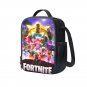 Fortnite Battle Royale 10" Kids School Travel Insulated Lunch Bag Box Backpack Black #04