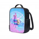 Fortnite Llama Pinata 10" Kids School Travel Insulated Lunch Bag Box Backpack Black #10