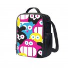 The Amazing World of Gumball Cartoon 10" Kids School Travel Insulated Lunch Bag Box Black #01